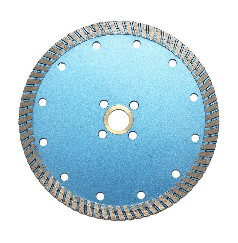 JDK1801C 6 Inch Dry Cutting Granite of Continuous Rim Diamond Saw Blade with 7/8 Inch Arbor - Image 2